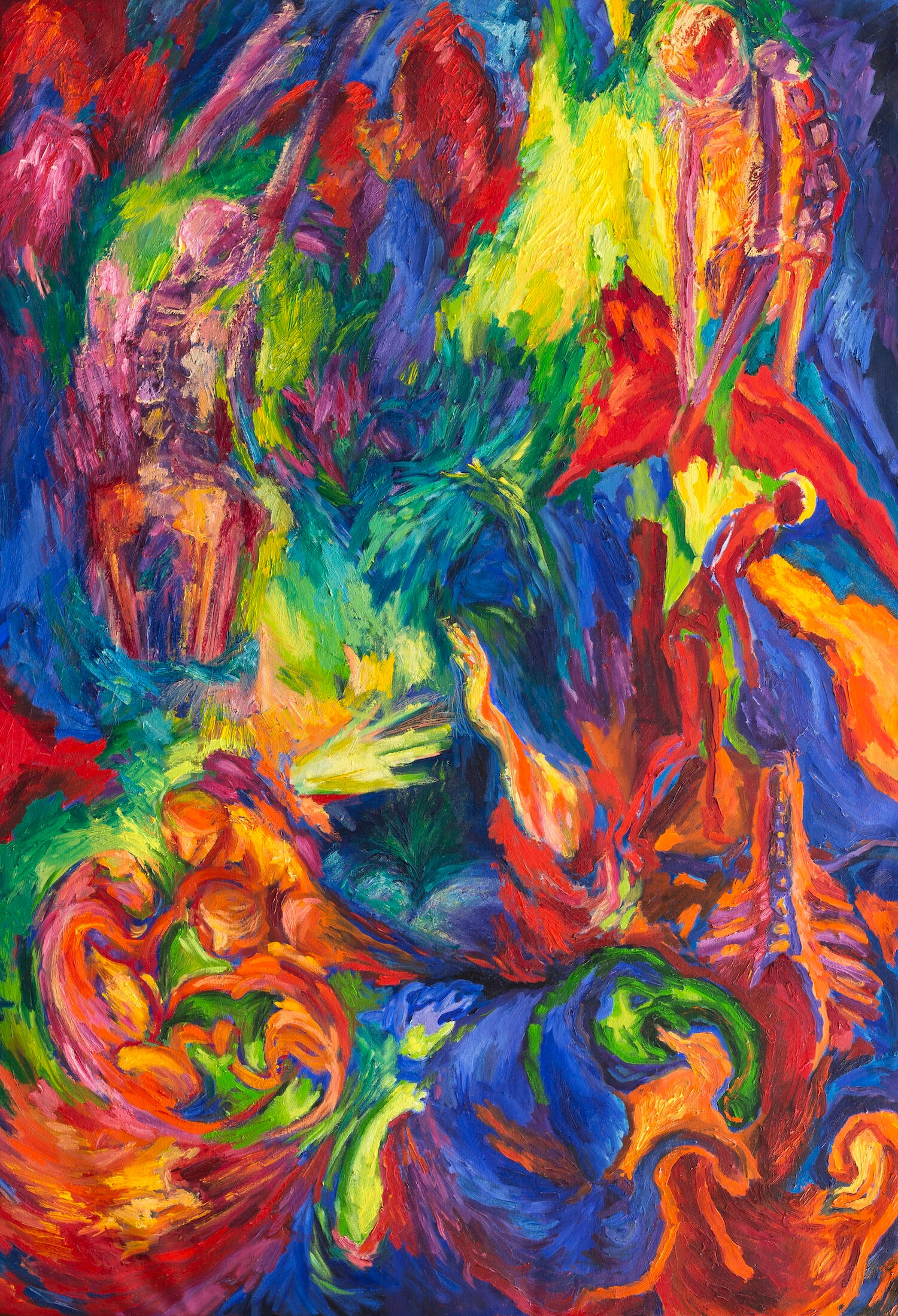 Oil on canvas 170x120 cm (66.9×47.2 in)