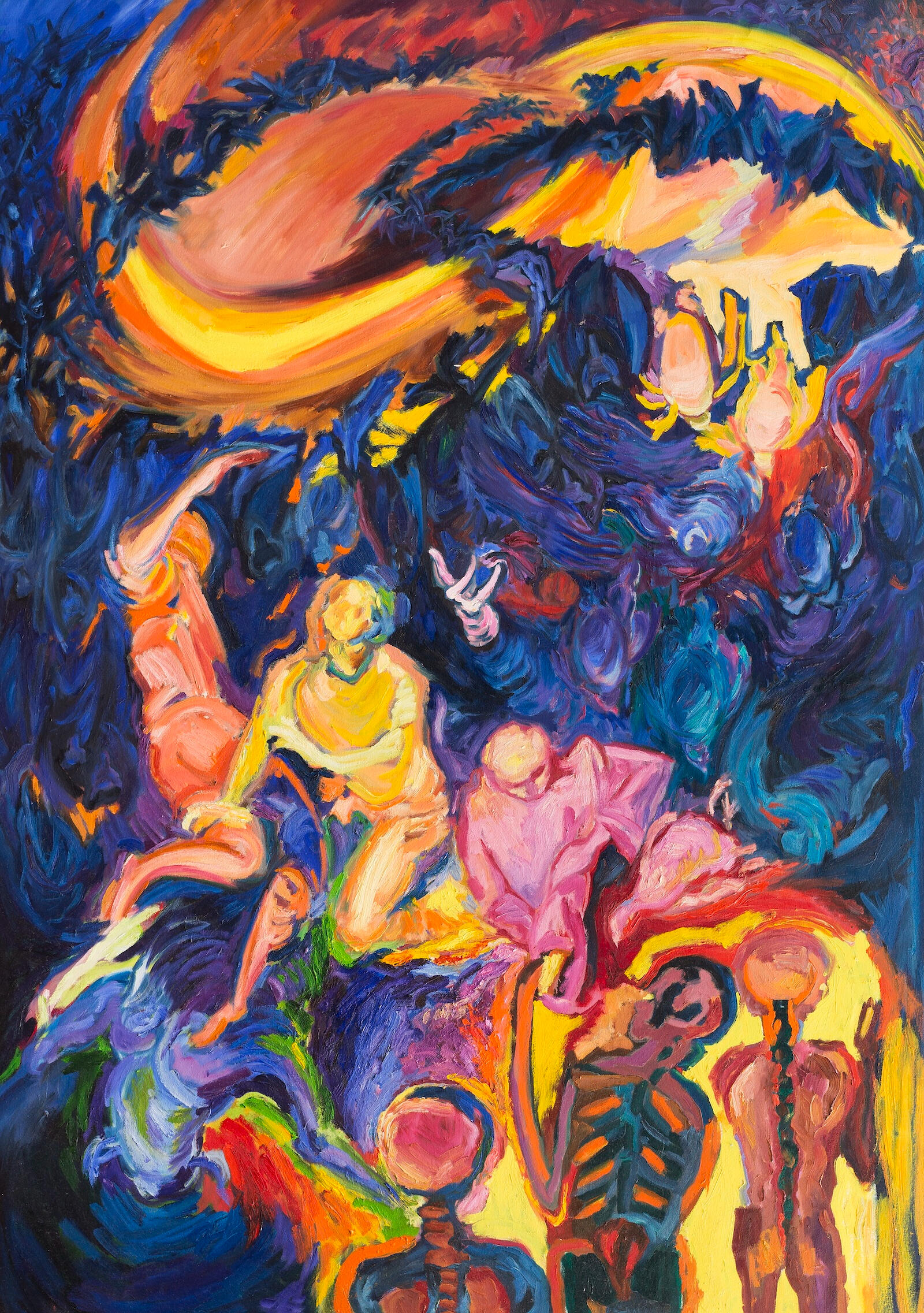 Oil on canvas 170x120 cm (66.9×47.2 in)
