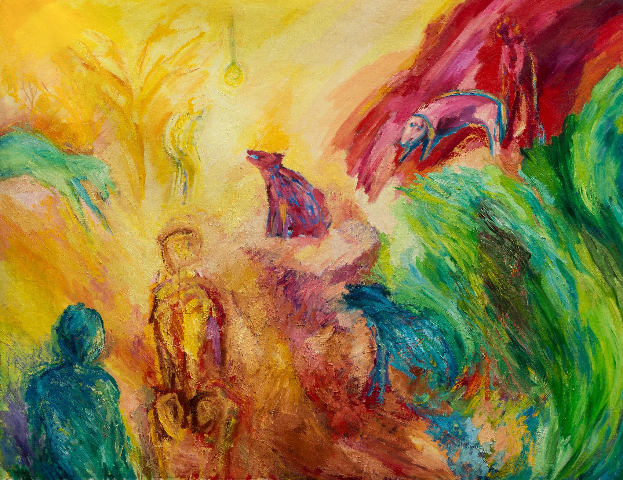 Vacío animal 1 Oil on canvas 120x170 cm (47.2×66.9 in)
