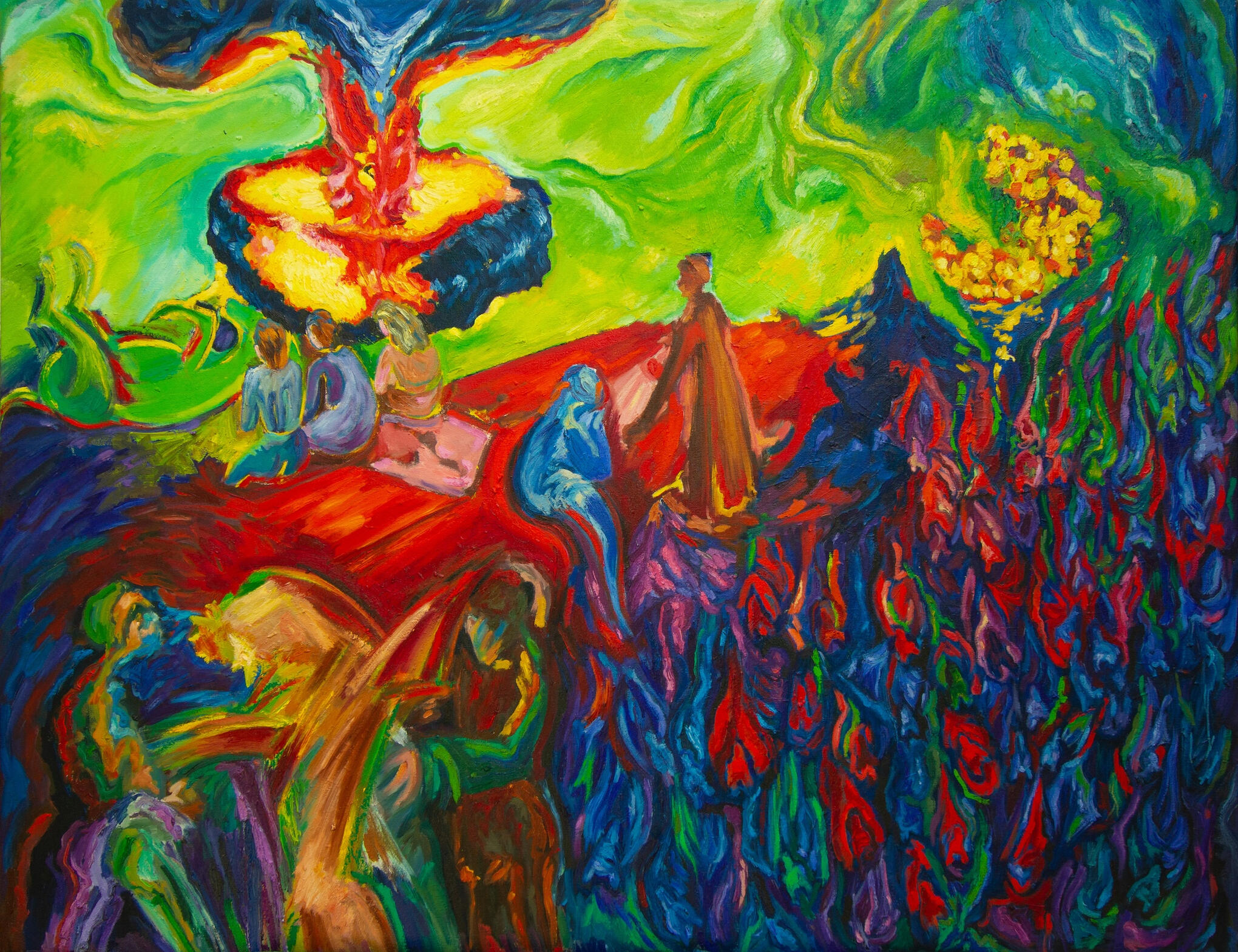 Oil on canvas 90x117 cm (35.4×46.1 in)